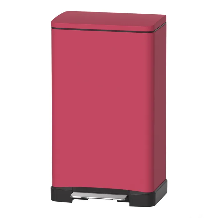 פח למטבח 30L אדום JAVA טריקה שקטה