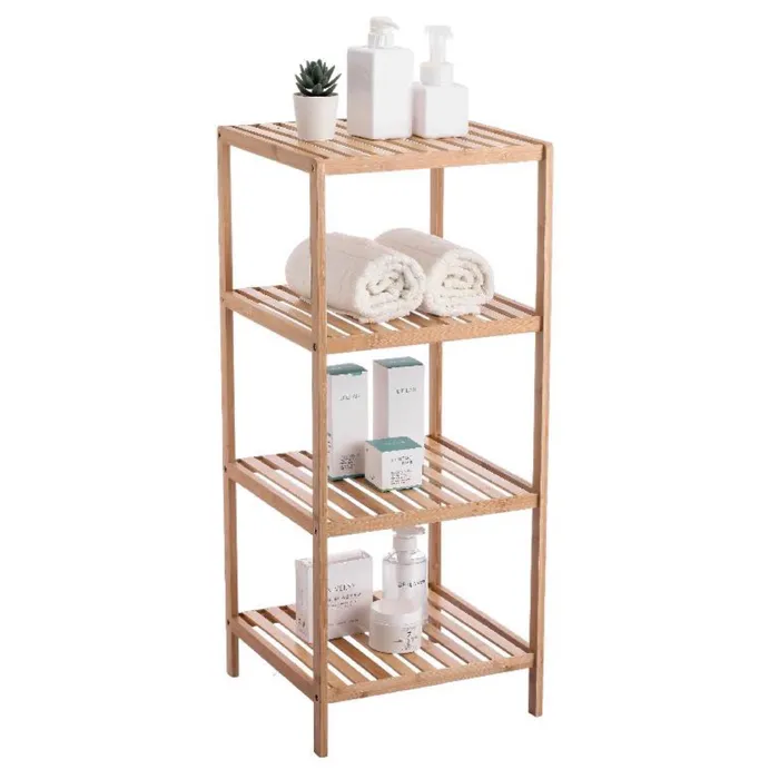 שידת במבוק ארבעה מדפים