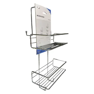 רשת נתלית על מקלחון בצבע ניקל