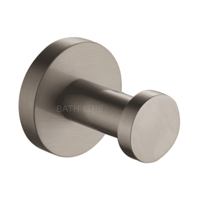 קולב כפתור למגבת מוברש