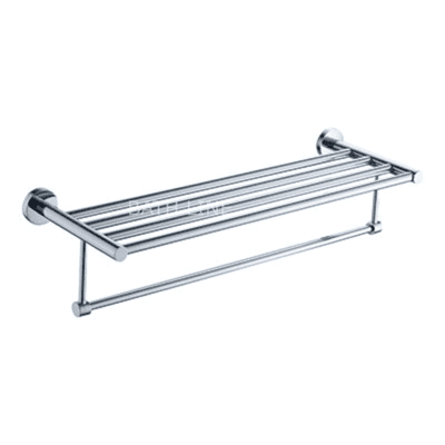 מדף מגבות בית מלון ניקל 60 סמ"