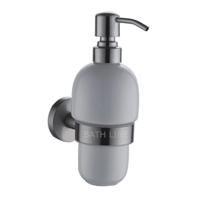 דיספנסר לסבון תלוי מוברש