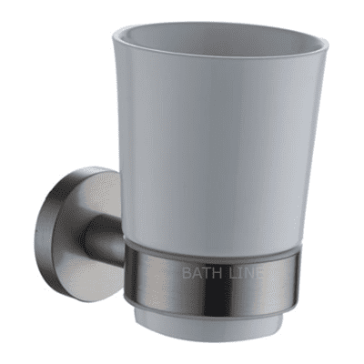 כוס תלויה למברשות שיניים מוברש