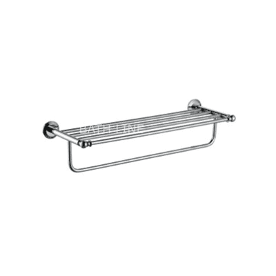 מדף מגבות בית מלון מונקו ניקל