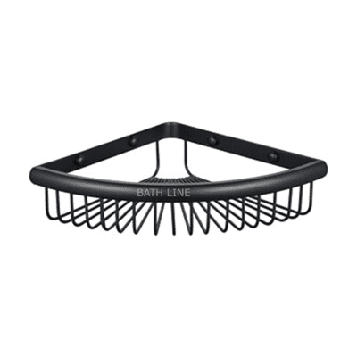 סבוניה רשת פינתית מהודרת שחור מט