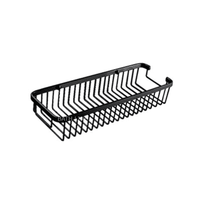 רשת מלבנית, 30 ס״מ, שחור מט