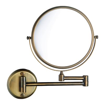 מראה מגדילה תלויה מפרק ברונזה פי 5