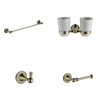 סט אביזרי אמבטיה מונקו זהב מבריק