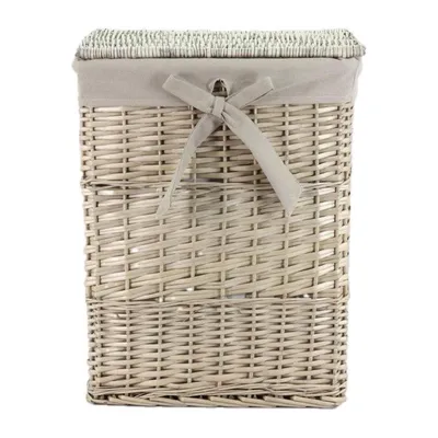 סל כביסה מקש מלבני גדול