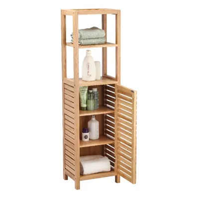 ארונית במבוק לאמבט 5 מדפים