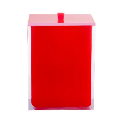 פח SQUARE 5 ליטרים בצבע אדום