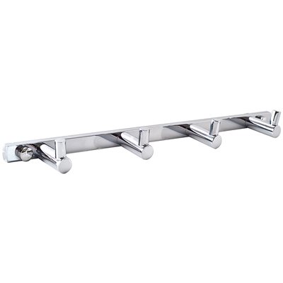 קולב למגבות אמבטיה רביעיה ניקל