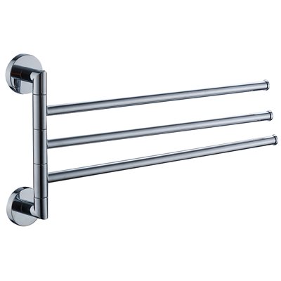 תליי תלת זרועי למגבות אמבטיה ניקל