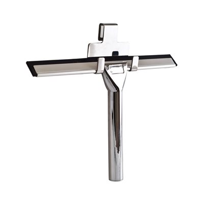 מגב ומאחז למקלחון ניקל