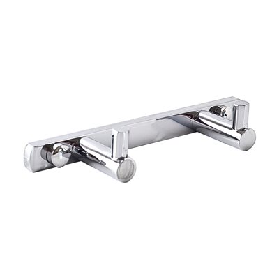 קולב זוגי למגבות אמבט ניקל