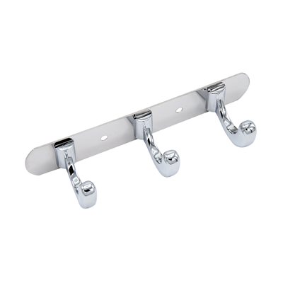 קולב שלישיה למגבות אמבטיה מיקה ניקל