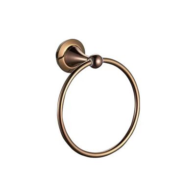 טבעת למגבת רוז גולד מבריק